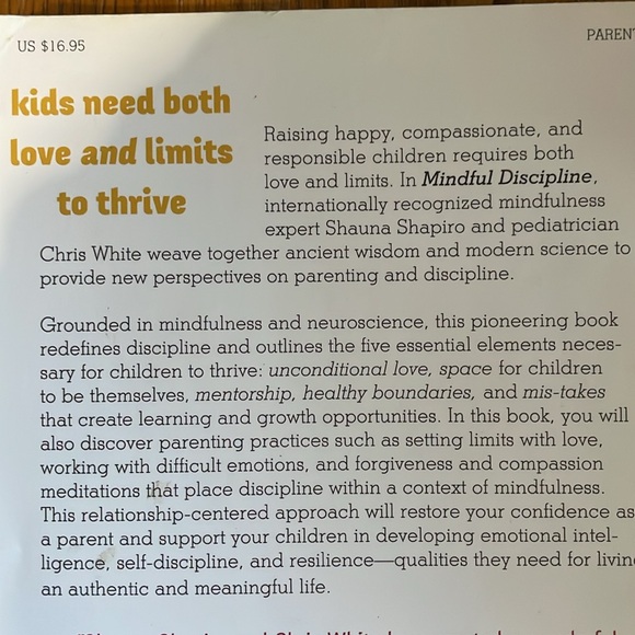 Mindful discipline by Shauna Shapiro PhD - Picture 2 of 4